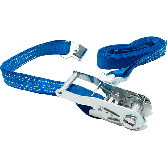 Lashing strap 1015, 5m, 25mm, LC500, STF 150daN, flat hooks