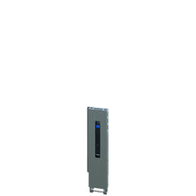 Blueline aluminum-corner stanchion IL, rear L, anodised, 400 mm