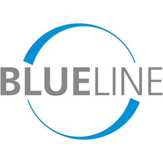 Blueline aluminum-corner stanchion IL, rear R, anodised, 400 mm