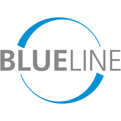 Blueline aluminum-corner stanchion IL, rear R, anodised, 400 mm