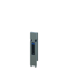 Blueline aluminum-corner stanchion DL, rear R, anodised, 500 mm