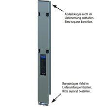 Blueline aluminum corner pillar DL, rear R, anodized, 1000 mm