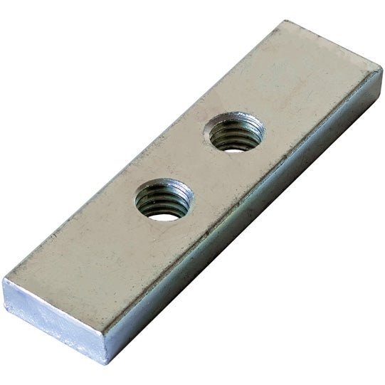 Blueline threaded plate, M8, 15 mm hole spacing
