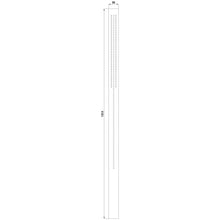 Blueline telescopic profile, length 1854 mm, aluminium-magnesiu