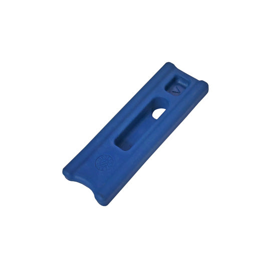 Blueline pressure safety device hand lever, blue plastic