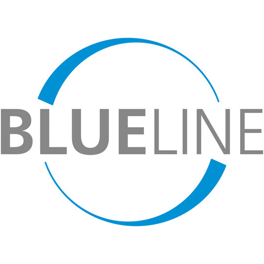 Blueline aluminum-centre pillar IL, anodised, 600 mm