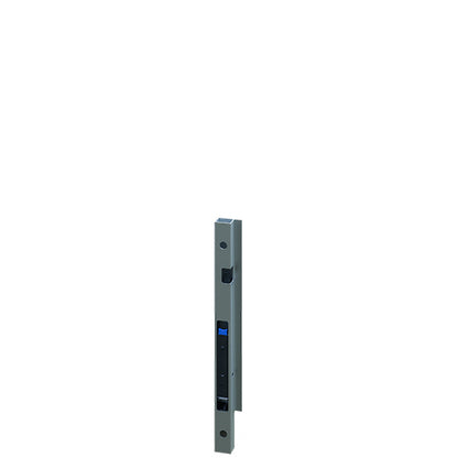 Blueline aluminum-corner stanchion DL, front L, anodised, 500 m