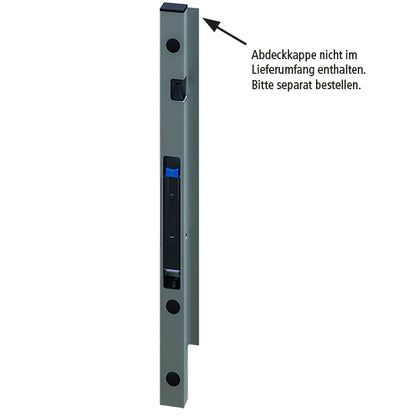 Blueline alumiininen kulmapilari DL, etuosa vasen, anodisoitu, 600 mm