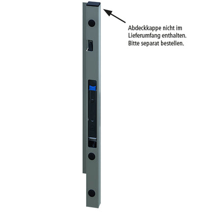 Blueline aluminium corner pillar DL, front R, anodized, 600 mm