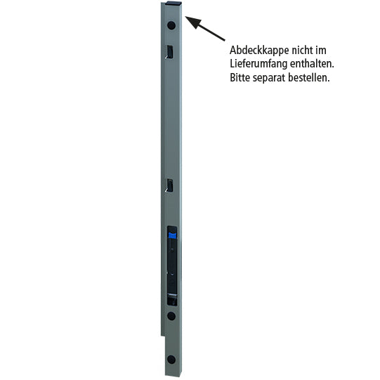 Blueline corner pillar, front right, aluminum, 1000 mm