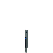Blueline aluminum-corner stanchion DL, front L, anodised, 400 m