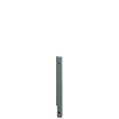Blueline aluminium corner pillar IL, front R, anodized, 500 mm