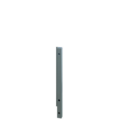 Blueline aluminum-corner stanchion IL, front R, anodised, 600 m
