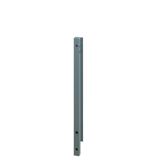 Blueline aluminium corner pillar IL, front L, anodized, 800 mm