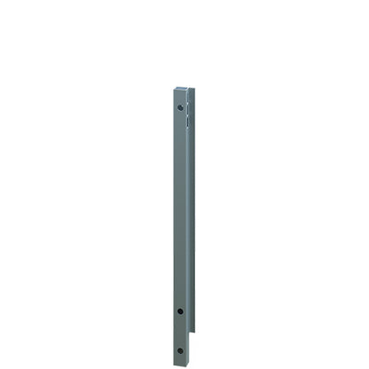 Blueline aluminium corner pillar IL, front L, anodized, 800 mm