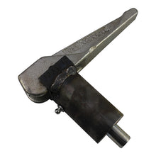 Spring bolt Ø18 mm Housing raw Bolt Spring and handle galv.