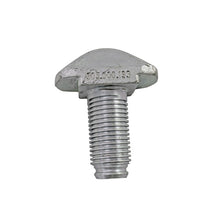 Pivot Ø 98 mm, with thread limiting ring, galvanized