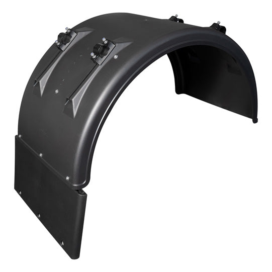 Rear mudguard H-PE 60.1140.18-IKK AS 217 SG, polypropylene