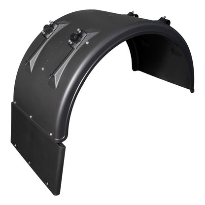 Rear mudguard H-PE 65.1300.21-IKK AS 376 SG, polypropylene
