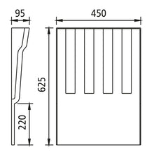 Mudguard - Plastic - Short - LM 460/630
