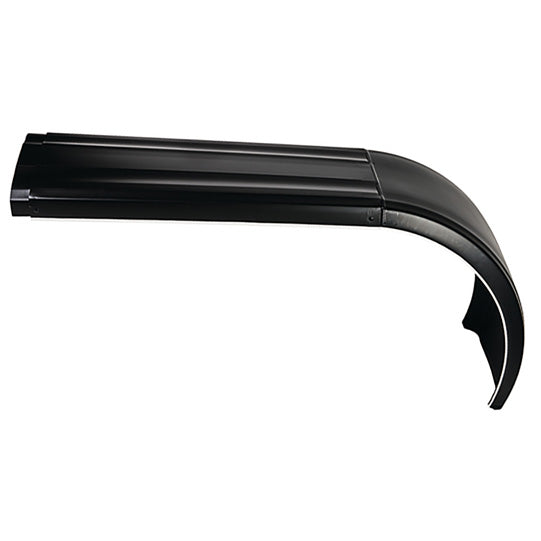 Mudguard end piece, plastic, 430 x 2120 mm, new version