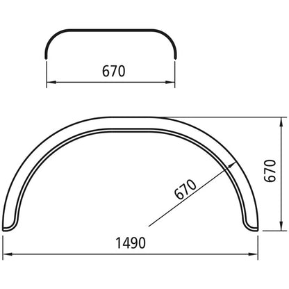 Mudguards - Plastic - WL V
