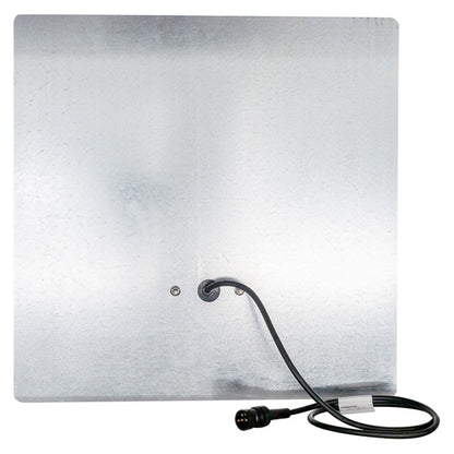 Extra-wide warning sign + FABRILcar® 3-K rear lights LED, R