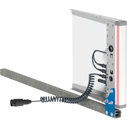 Folding extra-wide panel 230 V, rear left