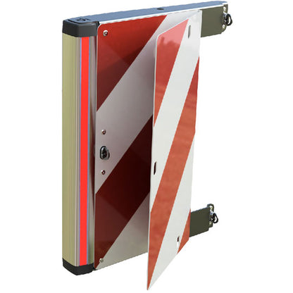 Folding extra-wide panel 230 V, rear left