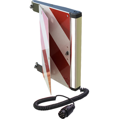 Oversize panel, hinged, 7-pin, front right