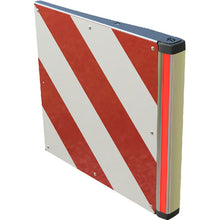 Rigid 3-pole oversize panel, rear right