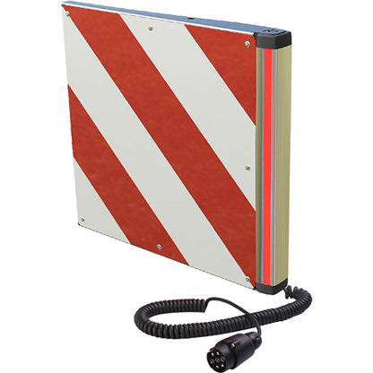 Oversize panel, rigid, 7-pin, rear right