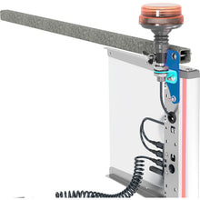 Oversize panel, rigid, 7-pin, rear right, with push-on tube