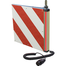 Oversize panel, rigid, 7-pin, rear right, with push-on tube