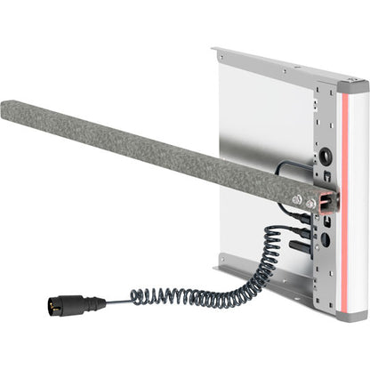 Rigid 3-pole oversize panel, rear left