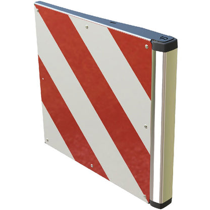 Rigid 3-pole overwidth panel, front left