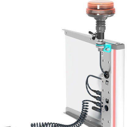 Oversize panel, rigid, 7-pin, front left, with push-on tube