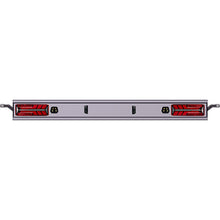 Aluminium underride guard, type 564040, anodised, 2400 mm, EcoLEDIII, SMCG, RFS