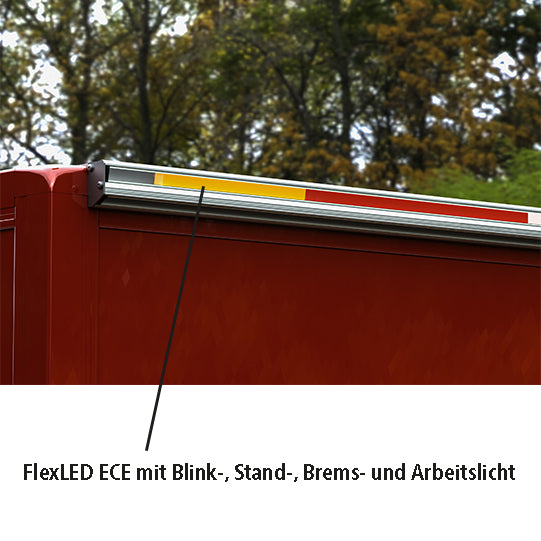 FlexLED ECE Set Beleuchtung 3-Fkt. oben., 24 V, 2435 mm