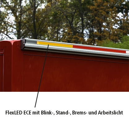 FlexLED ECE Set Beleuchtung 3-Fkt. oben., 24 V, 2435 mm