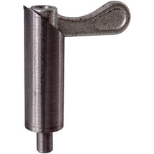 Spring bolt S 814 N, Ø 8 mm, stroke 14 mm, galvanised hand leve