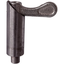 Spring bolt S 1010 N, Ø 10 mm, stroke 10 mm, galvanised hand le