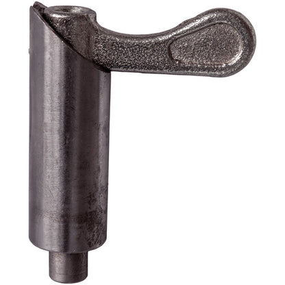 Spring bolt S 1010 N, Ø 10 mm, stroke 10 mm, galvanised hand le