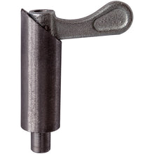 Spring bolt S 1014 N, Ø 10 mm, stroke 14 mm, galvanised hand le