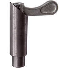 Spring bolt S 1514 N, Ø 15 mm, stroke 14 mm, galvanised hand le