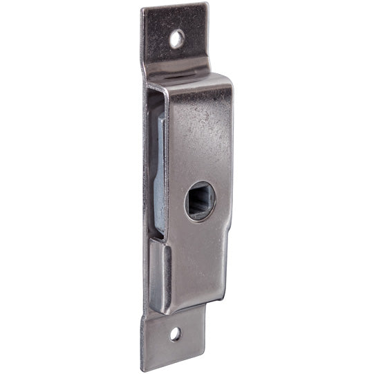 Tongue lock 124 x 28 mm, stainless, can be used on both sides
