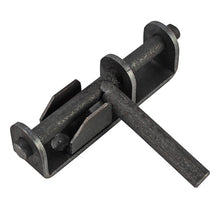 Sliding bracket f. tipper hinge, raw stl.