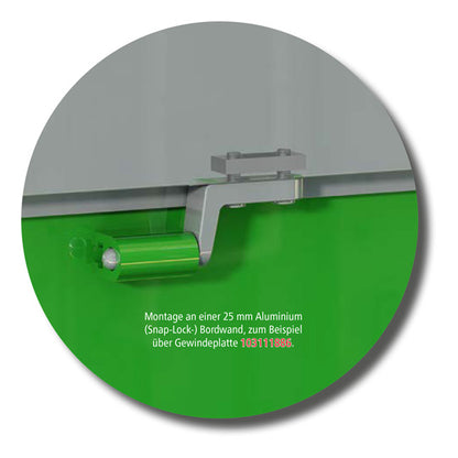 Suer hinge pin, galvanised