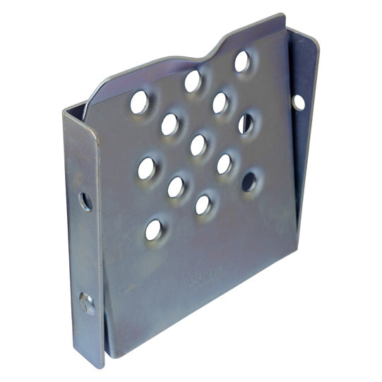 Hopfällbart trappsteg 116, ca 163 x 150 mm (B x D), galvaniserat