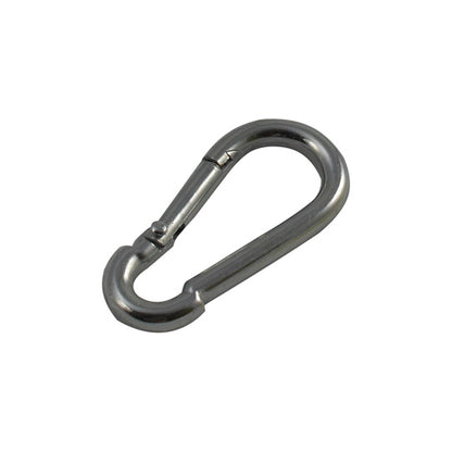 Snap hook, galvanised, 100 x 10 mm